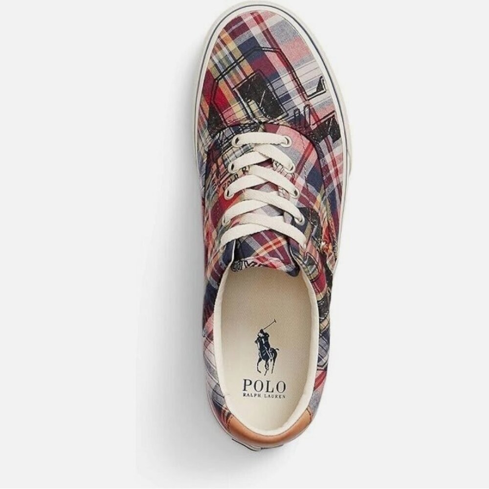 Polo Ralph Lauren Keaton LCL Canvas Sneaker Plaid